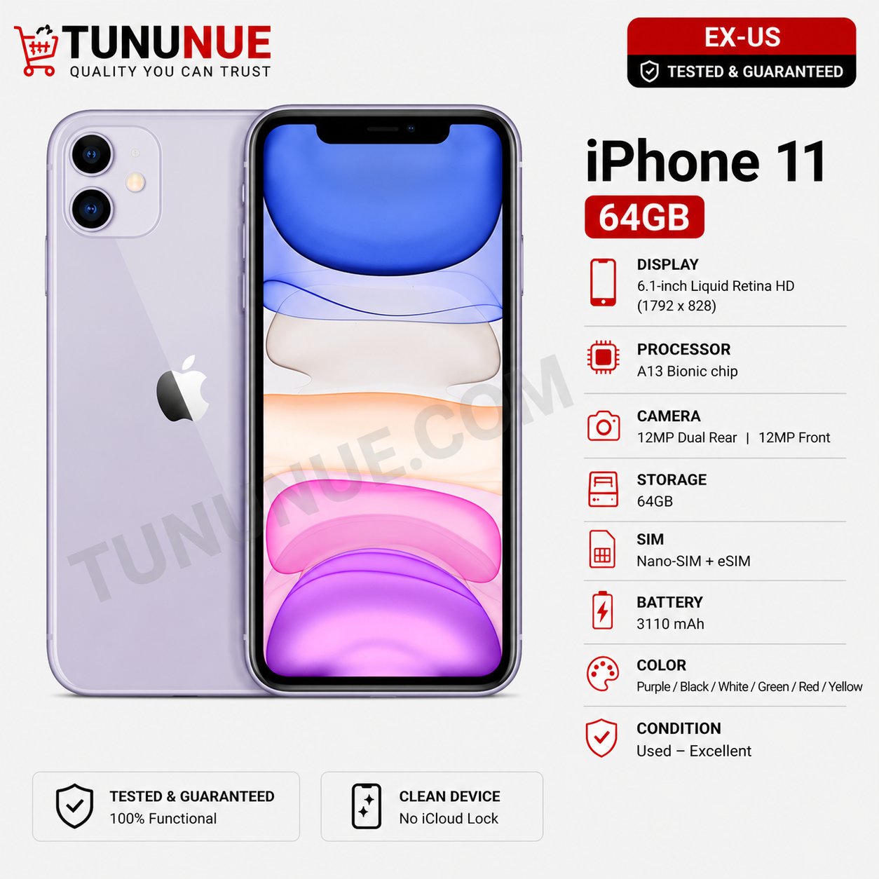 Apple iPhone 11 128GB EX-US