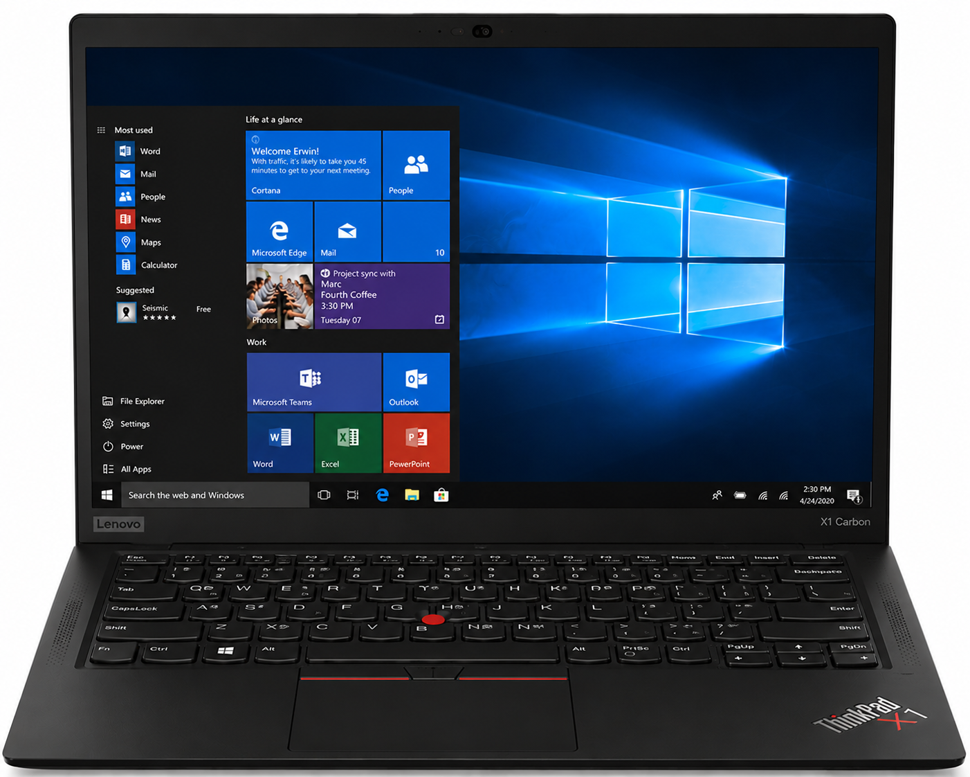 Lenovo ThinkPad X1 Carbon Core i7 16GB RAM 512GB SSD - Refurbished