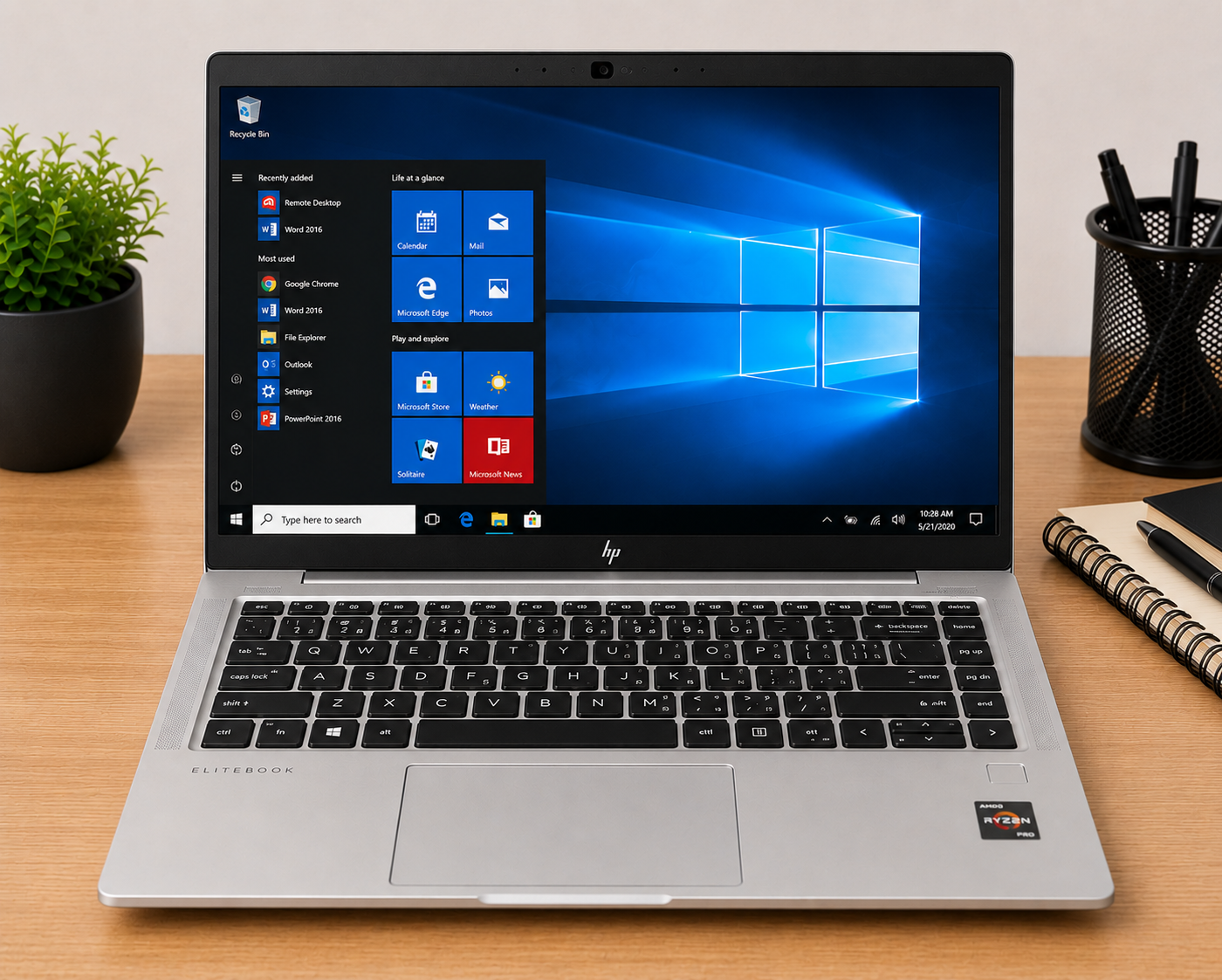 HP EliteBook 845 G7 Ryzen 5 Pro 8GB RAM 256GB SSD - Refurbished
