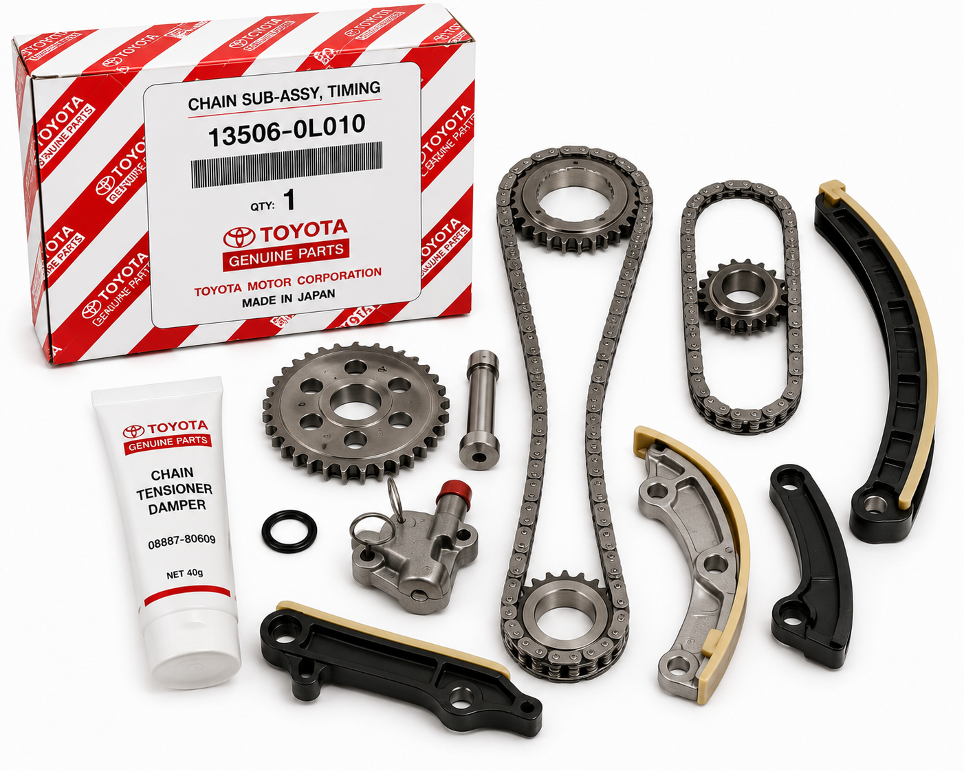 OEM Toyota Timing Chain Kit 13506-0L010 Prado GDJ150 2.8L 1GD-FTV