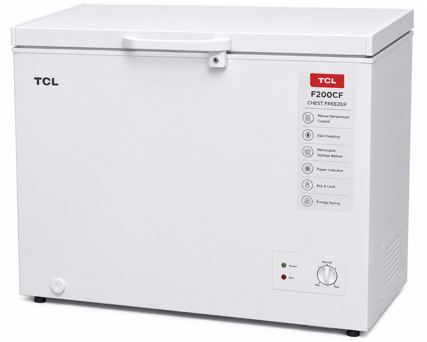 TCL F200CF 200L Chest Freezer