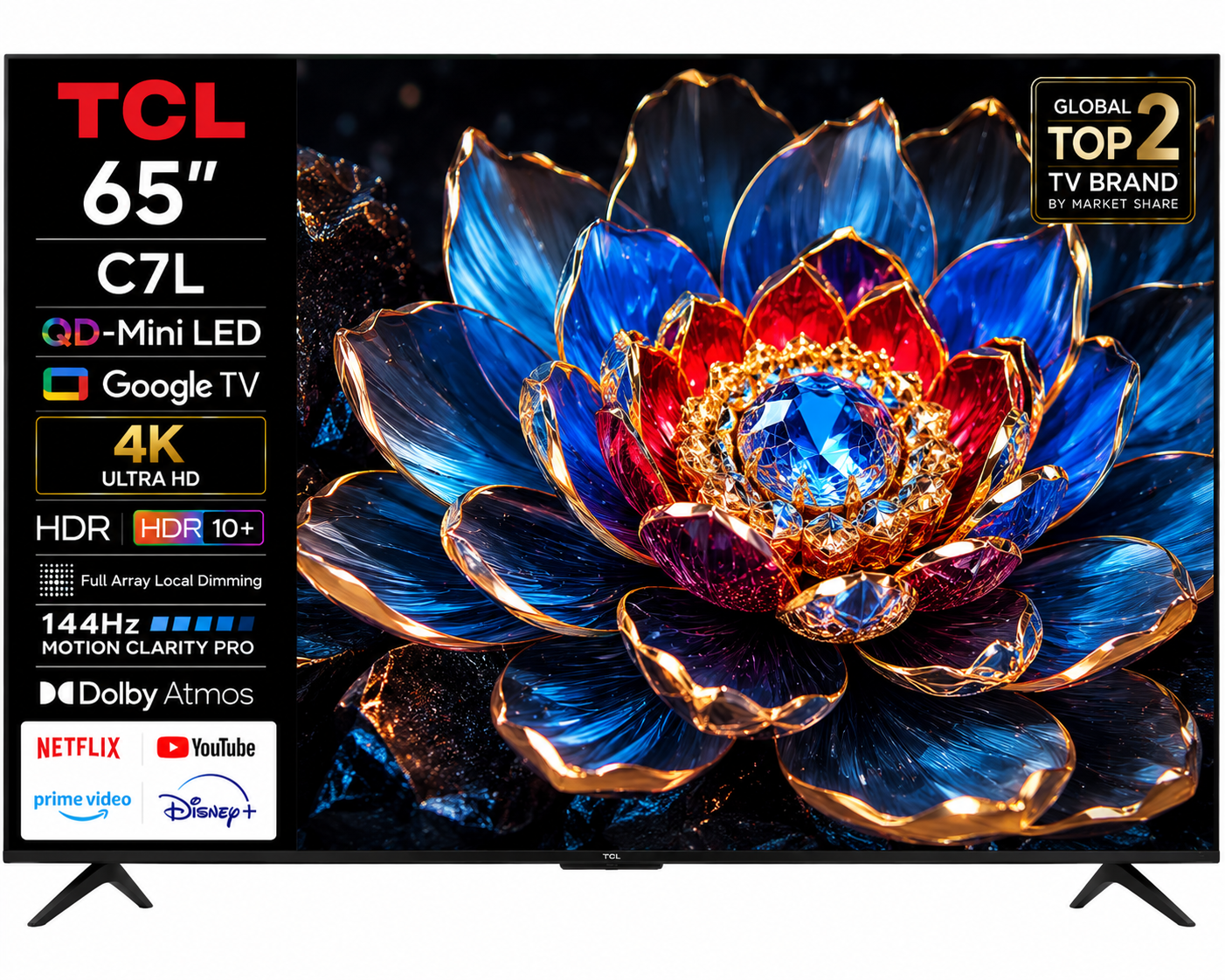 TCL 65C7L 65 Inch QD-Mini LED 4K Google TV