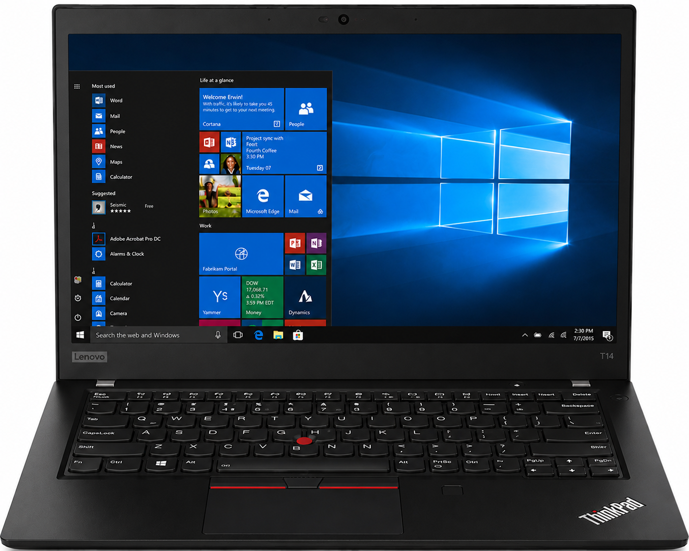 Lenovo ThinkPad T14 Gen 1 Core i5 16GB RAM 512GB SSD - Refurbished