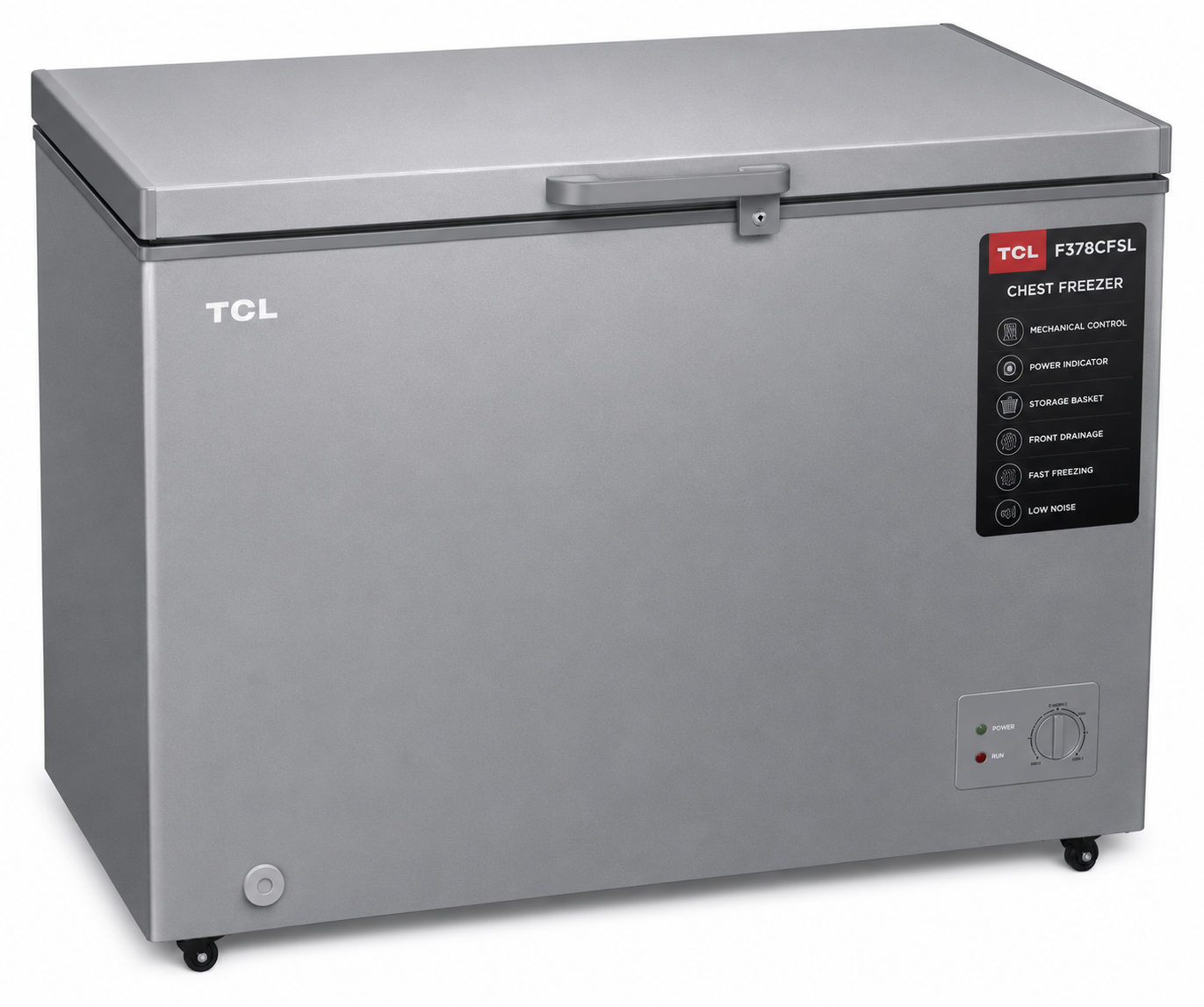 TCL F378CFSL 290L Chest Freezer