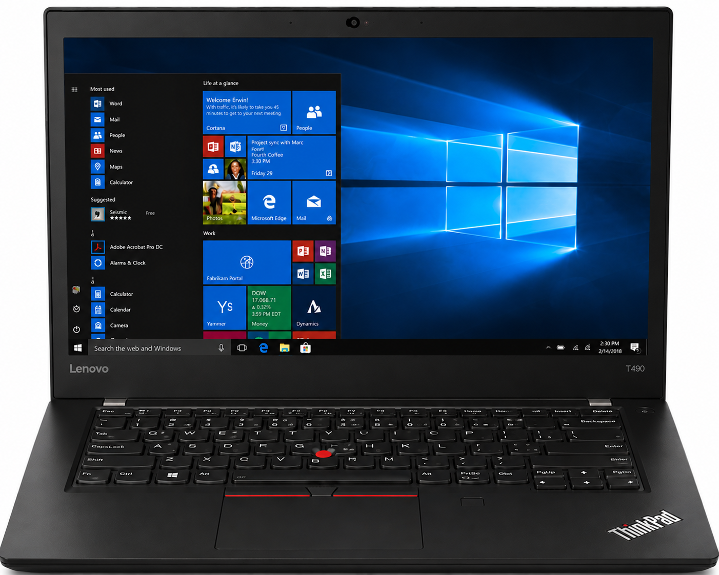 Lenovo ThinkPad T490 Core i7 32GB RAM 1TB SSD - Refurbished