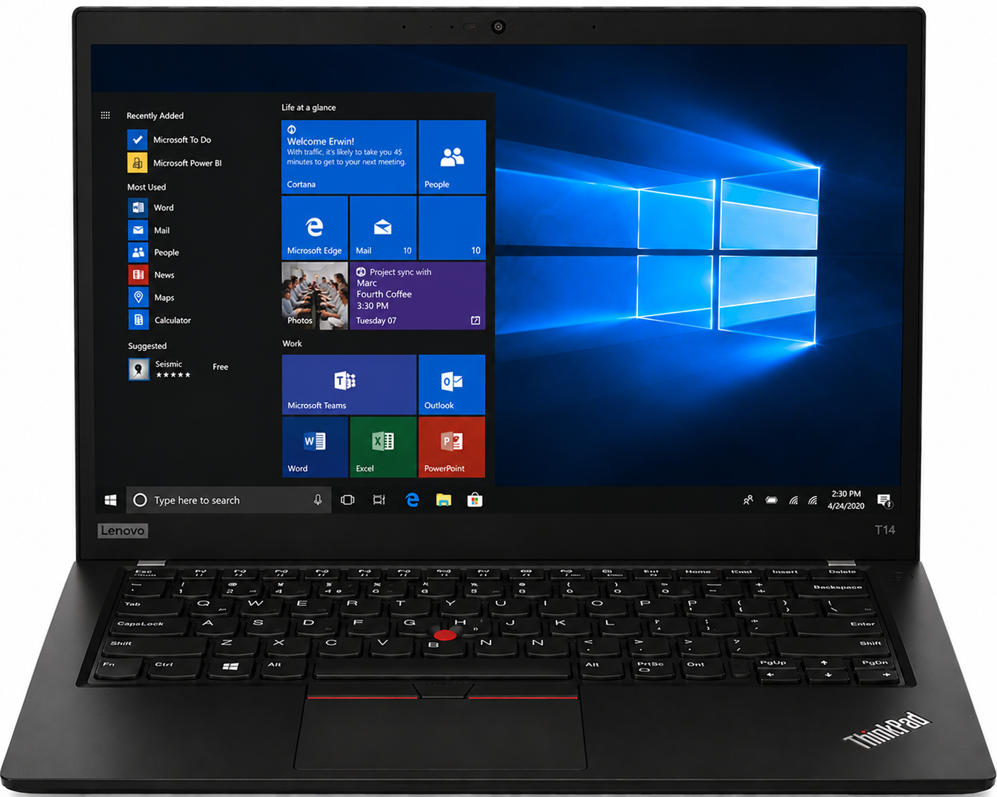 Lenovo ThinkPad T14 Gen 2 Core i7 32GB RAM 1TB SSD - Refurbished