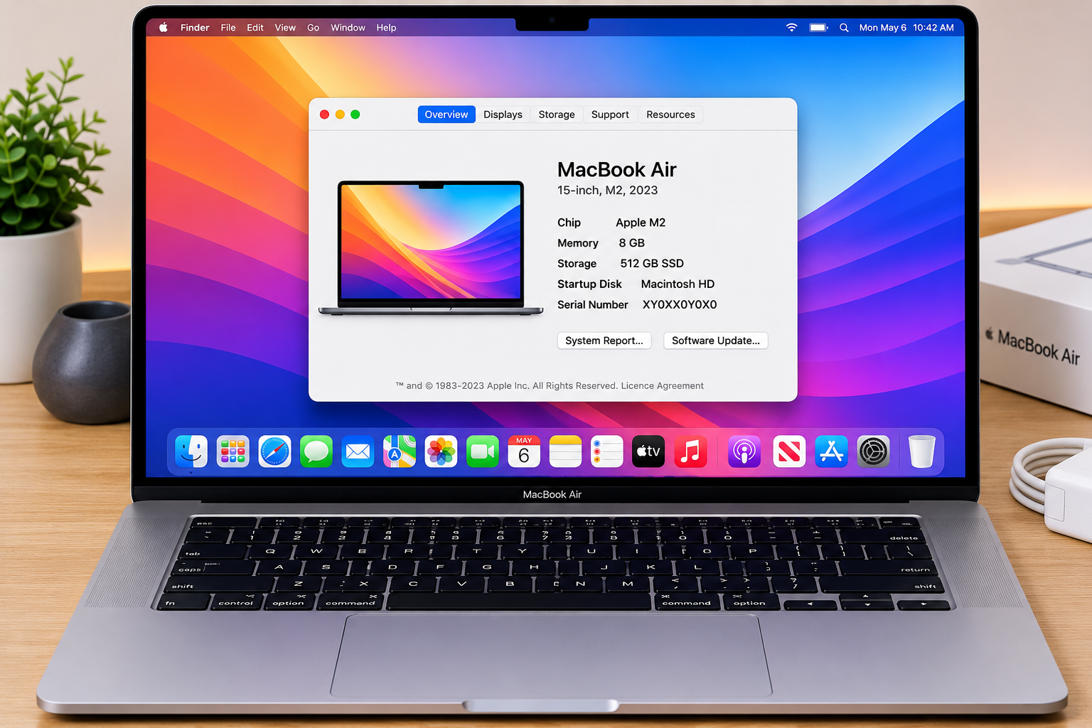 Apple MacBook Air 15 Inch M2 8GB RAM 512GB SSD - Refurbished